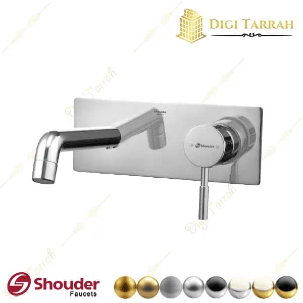 شیرآلات شودر شیر روشویی توکار روگن — تصویر ۷