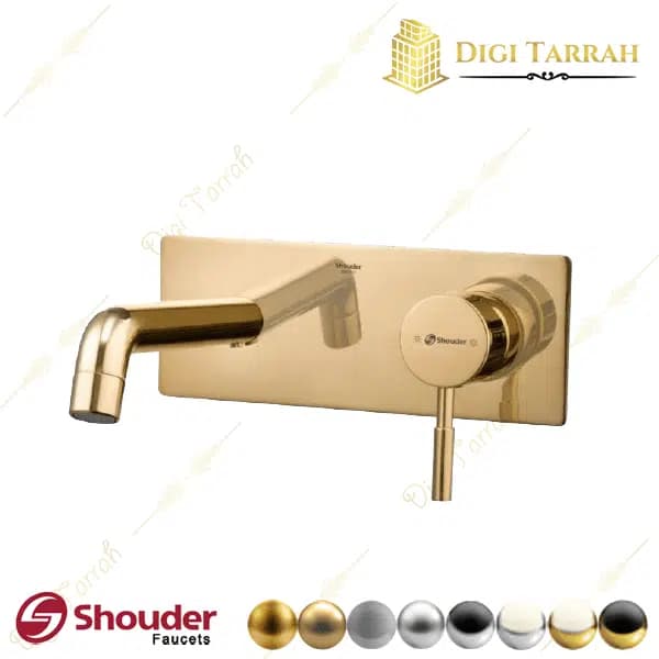 شیرآلات شودر شیر روشویی توکار روگن — تصویر ۸