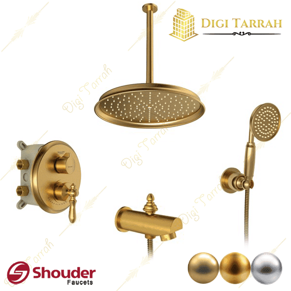 شیر دوش توکار شودر مدل زیگموند تیپ 4 — تصویر ۳