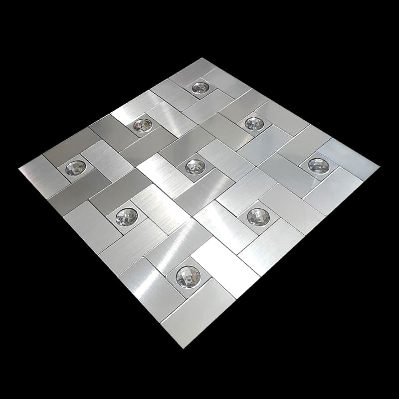 تایل بین کابینتی شمسه نقره ای تمام خشدار R453 — تصویر ۴