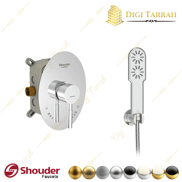 شیر دوش توکار شودر مدل روگن تیپ 2