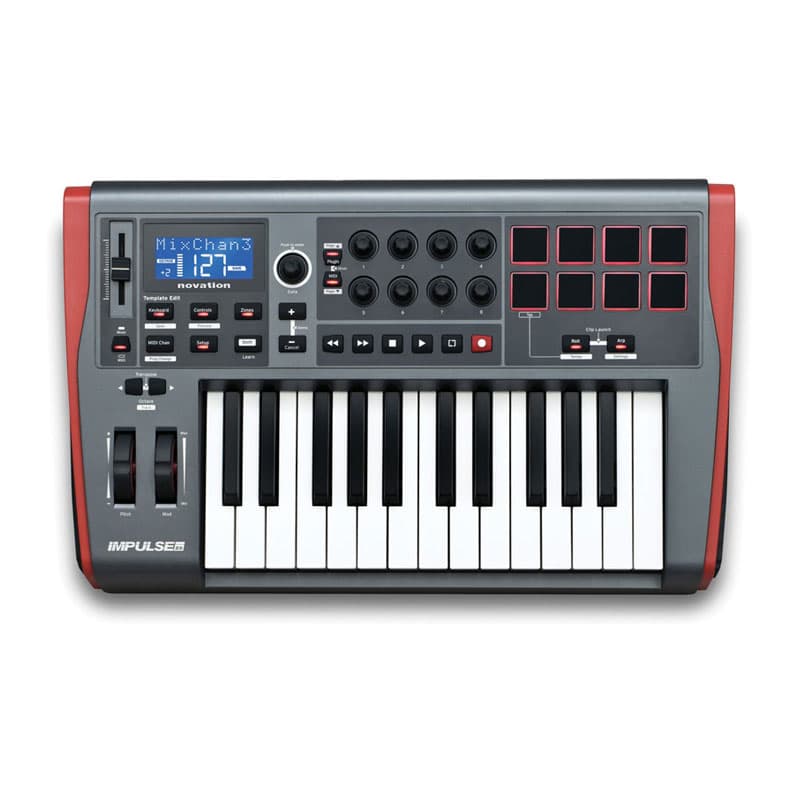 میدی کنترلر Novation Impulse 25 — تصویر ۵