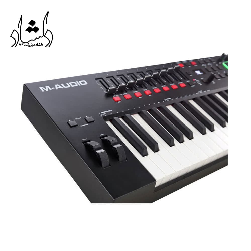 میدی کنترلر M-Audio Oxygen Pro 61 — تصویر ۹