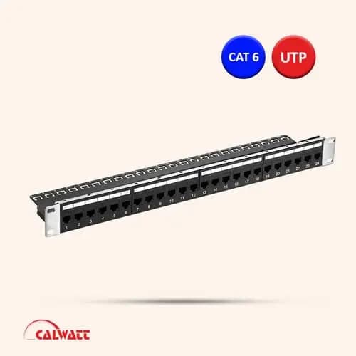 پچ پنل 24 پورت CAT6 — تصویر ۳