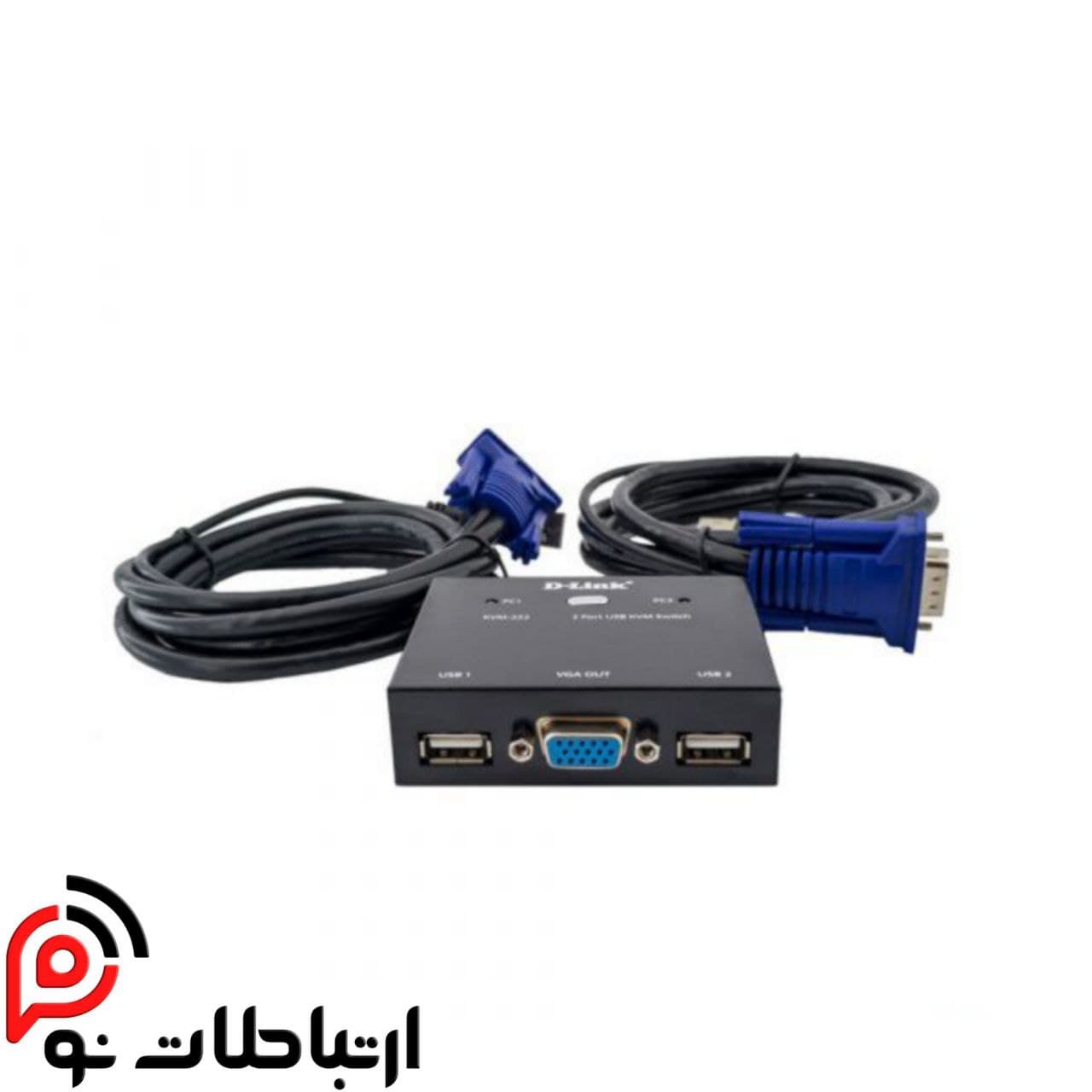 سوئیچ دی لینک KVM D-LINK مدل KVM-222 — تصویر ۲