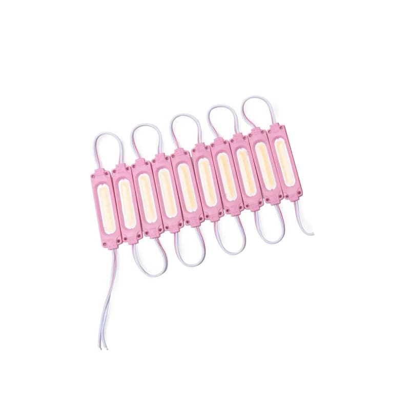 LED COB بلوکی اینجکشن صورتی پک 10 تایی