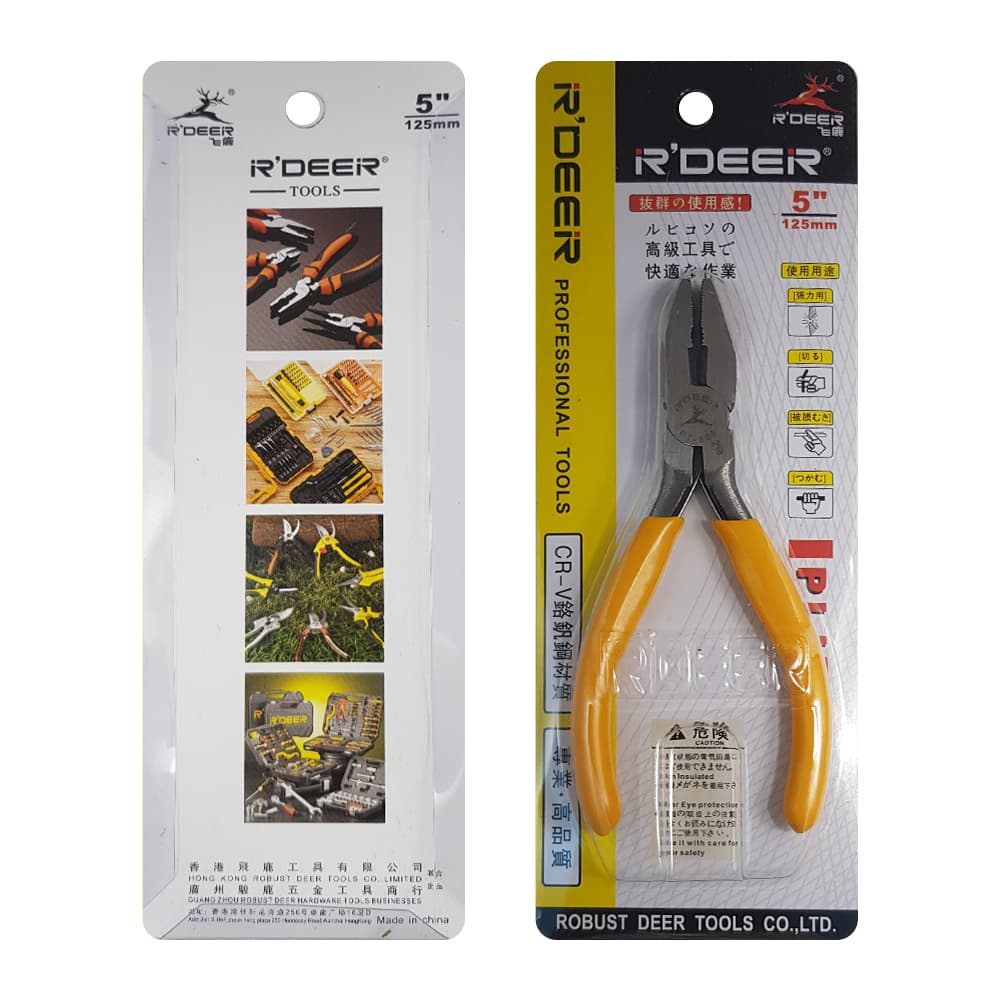 انبردست 5 اینچ RDEER مدل RT-509