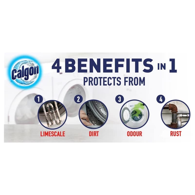 قرص جرم گیر لباسشویی Calgon — تصویر ۳