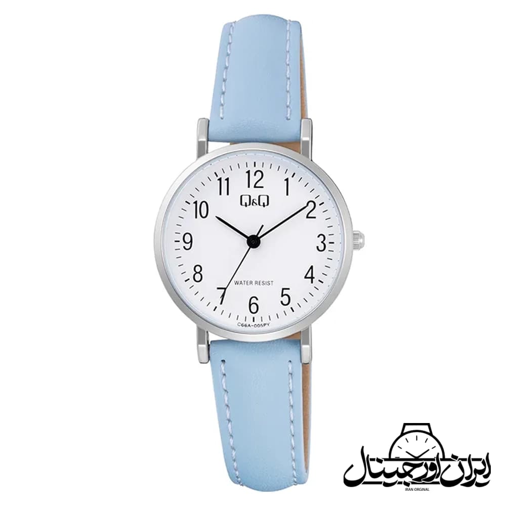 ساعت مچی زنانه برند کیواندکیو مدل c66a-005py — تصویر ۶