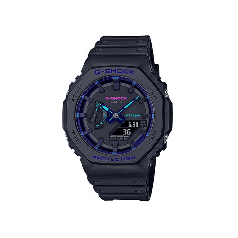 ساعت مچی مردانه کاسیو جیشاک مدل GA-2100vb-1ADR