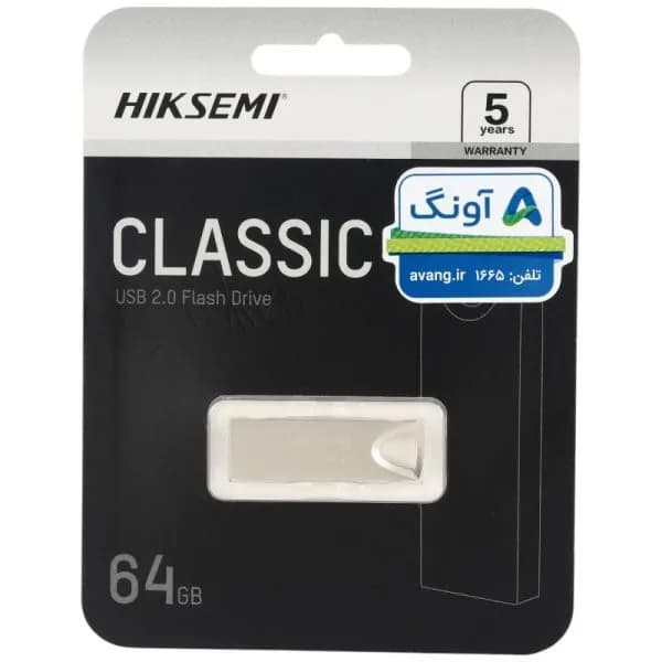 فلش مموری هایک سمی مدل CLASSIC USB2 – ظرفیت 64 گیگابایت — تصویر ۳