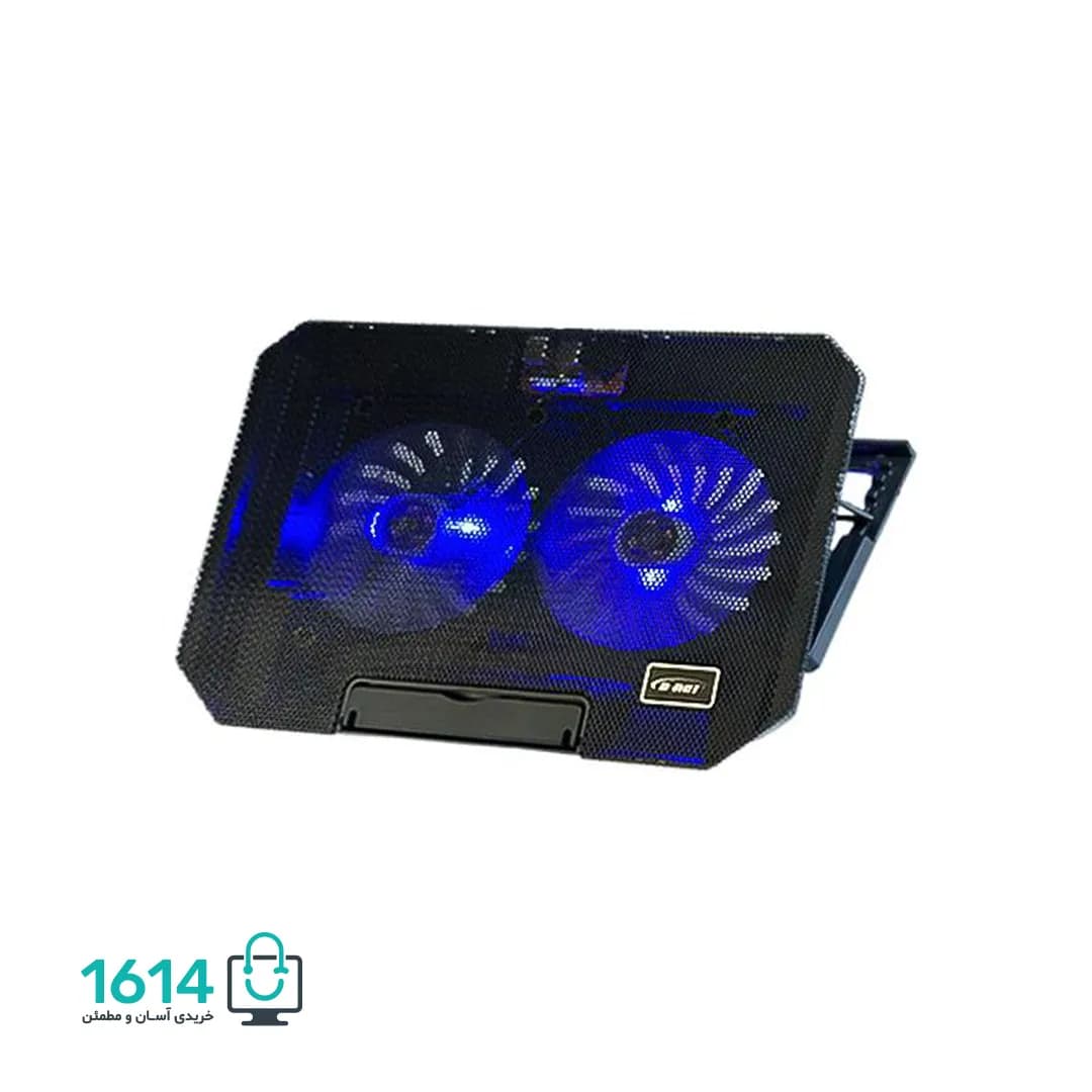 پایه خنک کننده لپ تاپ 2 فن دی نت مدل S200 — تصویر ۳