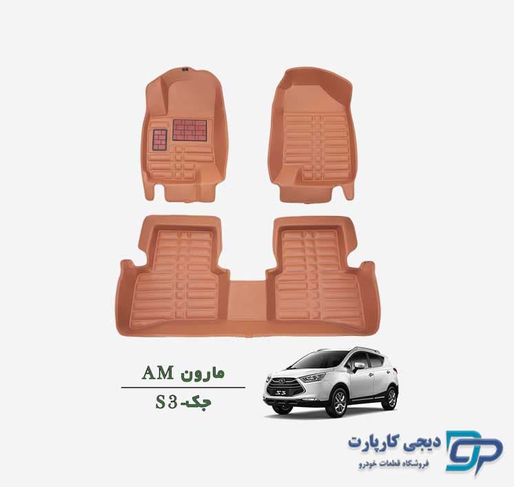 کفپوش پنج بعدی کربن جک S3 _ برند AM — تصویر ۸