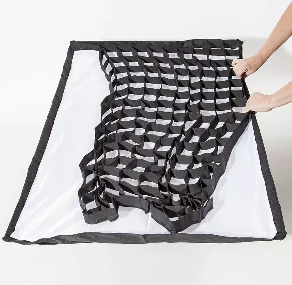 سافت باکس پرتابل با گرید Softbox 80×120 — تصویر ۶