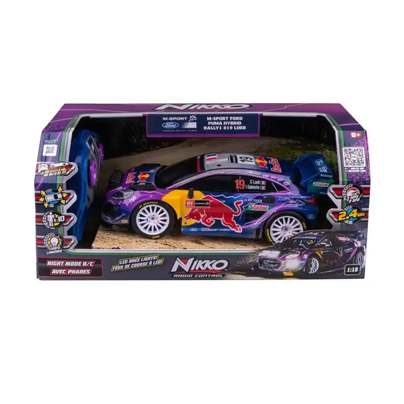 ماشین کنترلی NIKKO مدل 1:18 Night Mode-M-Sport Ford Puma — تصویر ۵