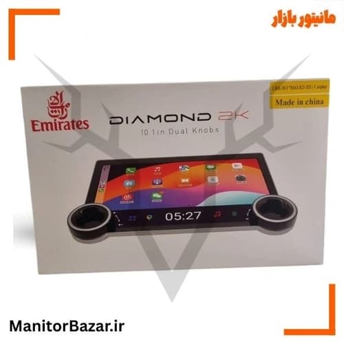 مانیتور 10.1 اینچ 2 ولوم برند دیاموند — تصویر ۲