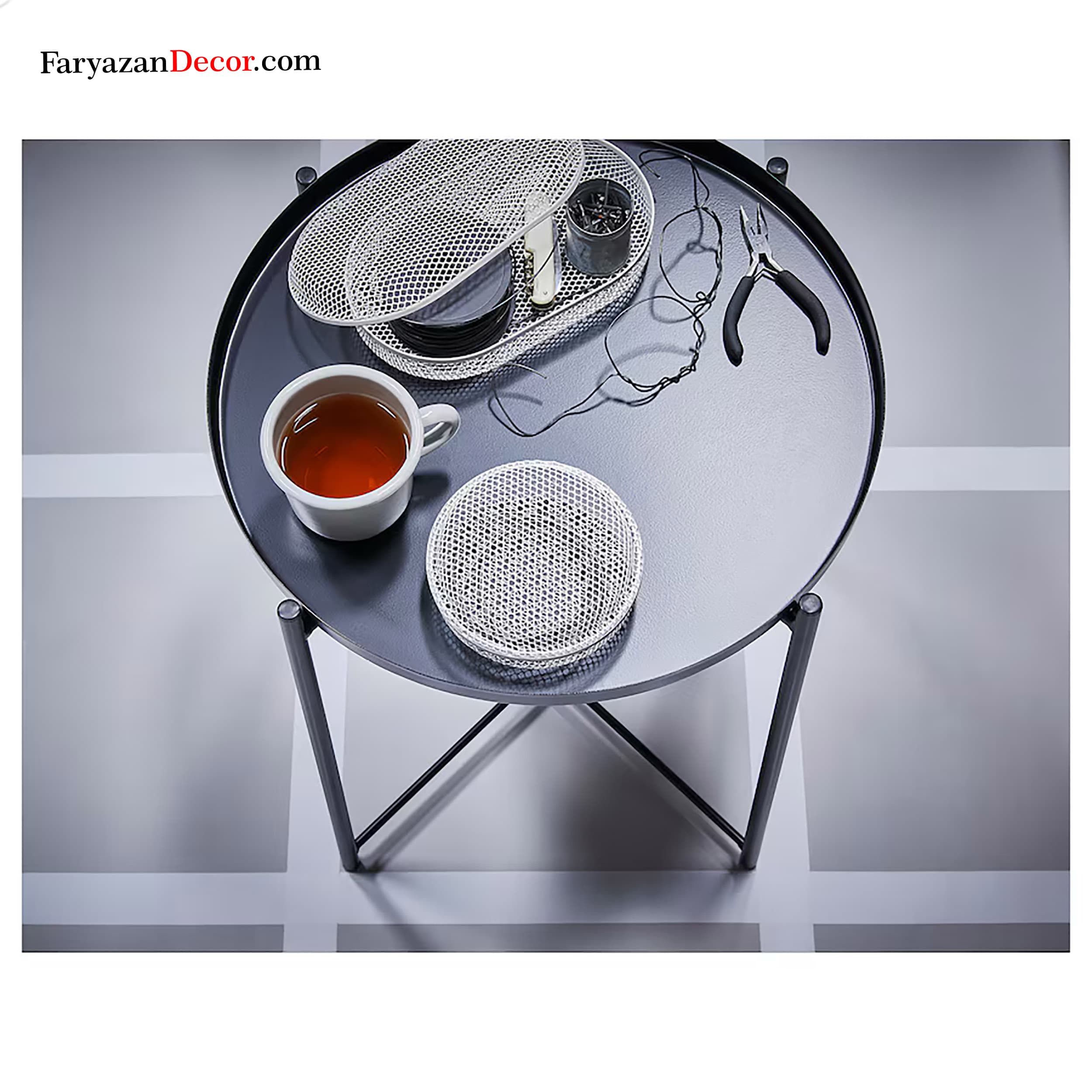 میز کنارمبلی فریازان دکورمدل GLADOM — تصویر ۶