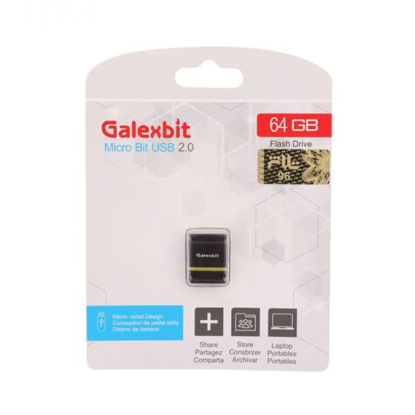فلش مموری گلکسبیت Galexbit Microbit 64GB — تصویر ۵