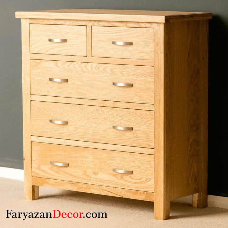 میز دراور فریازان دکور مدل Flat