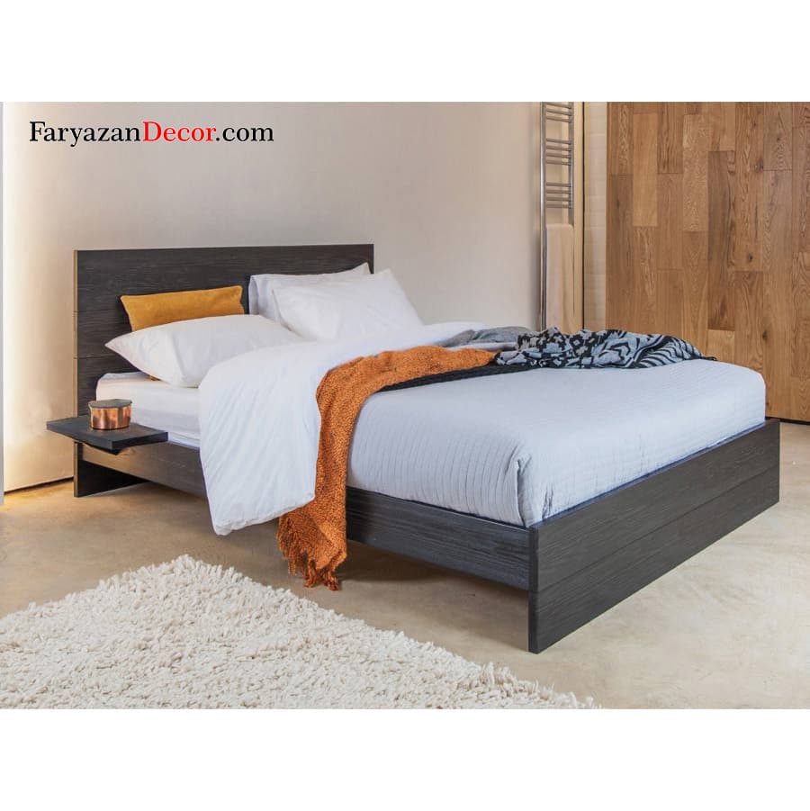تخت خواب دو نفره فریازان دکور مدل Enkel — تصویر ۶