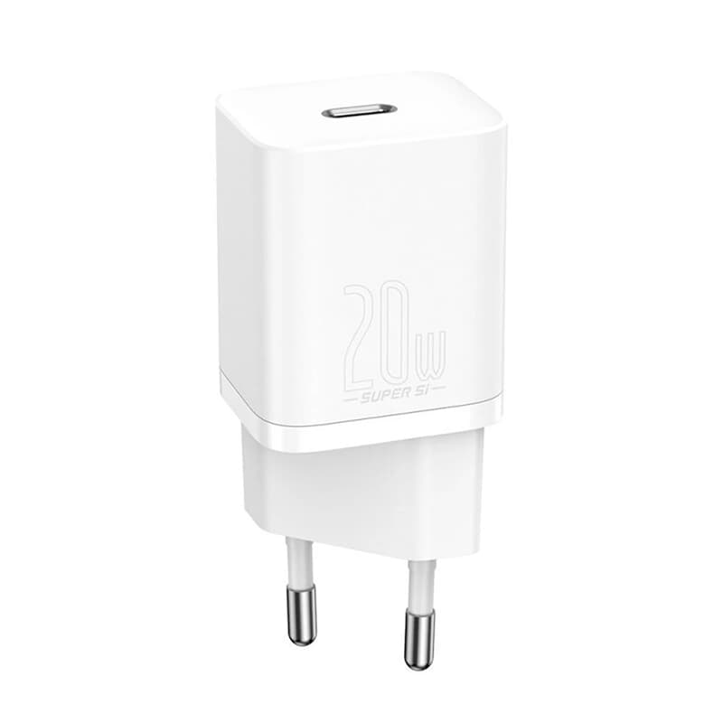 شارژر دیواری 20 وات مدل CCCJGCE باسئوس CCSUP-B02