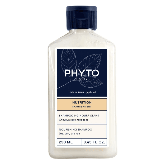 شامپو ضد ریزش و آبرسان فیتو phyto مدل Nutrition موهای خشک و خیلی خشک حجم 250 میل