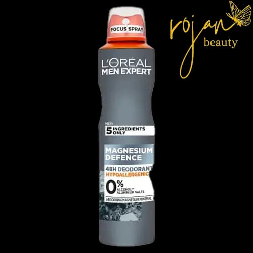 اسپری بدن لورال بدون الکل MAGNESIUM DEFENCE