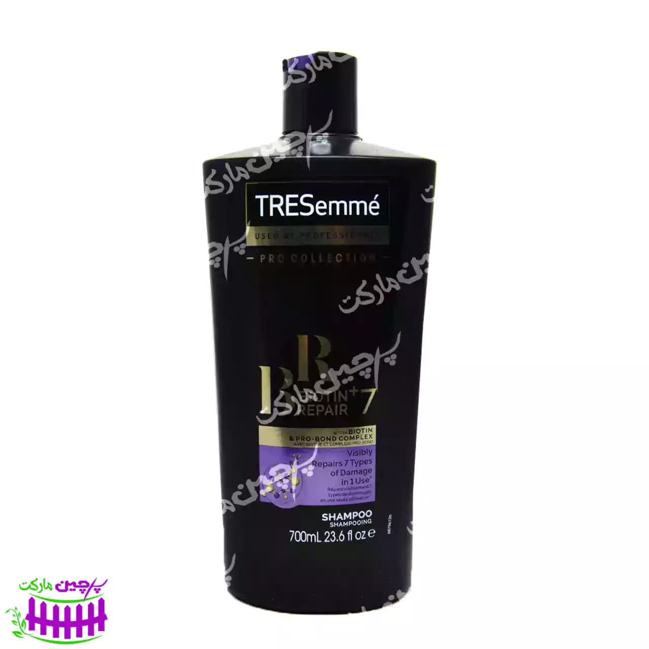 شامپو ترمیم کننده مو آسیب دیده با بیوتین 700 میل ترزمه – tresemme — تصویر ۴