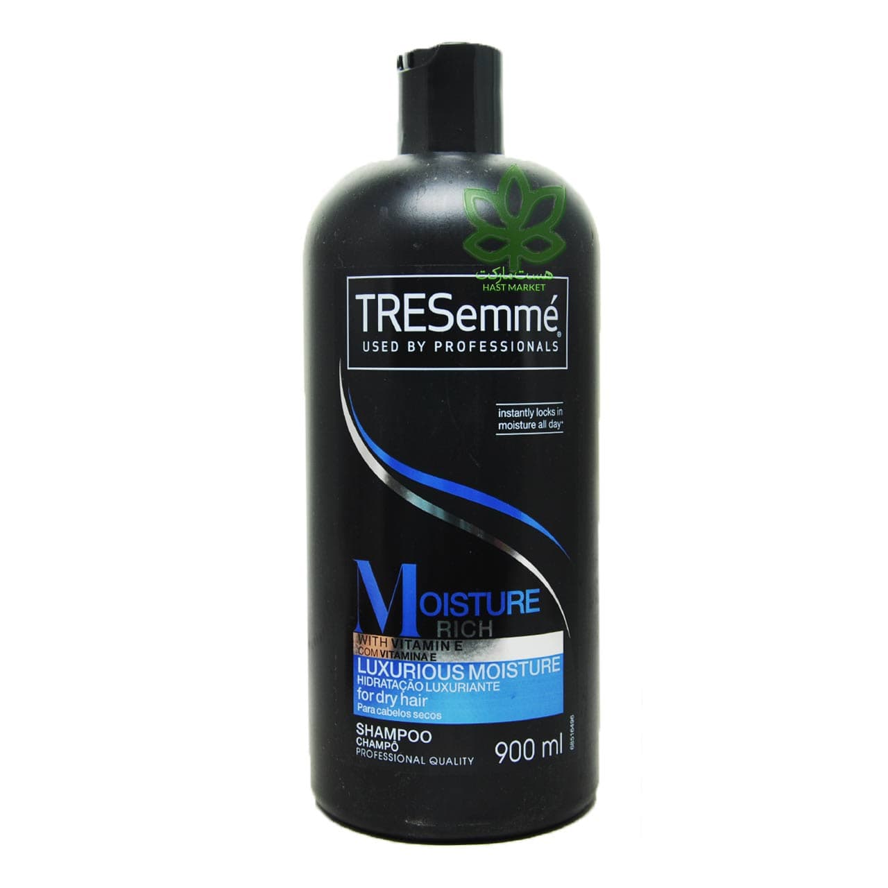 شامپو مرطوب کننده با ویتامین E ( مناسب موهای خشک ) 900 میل ترزمه – tresemme