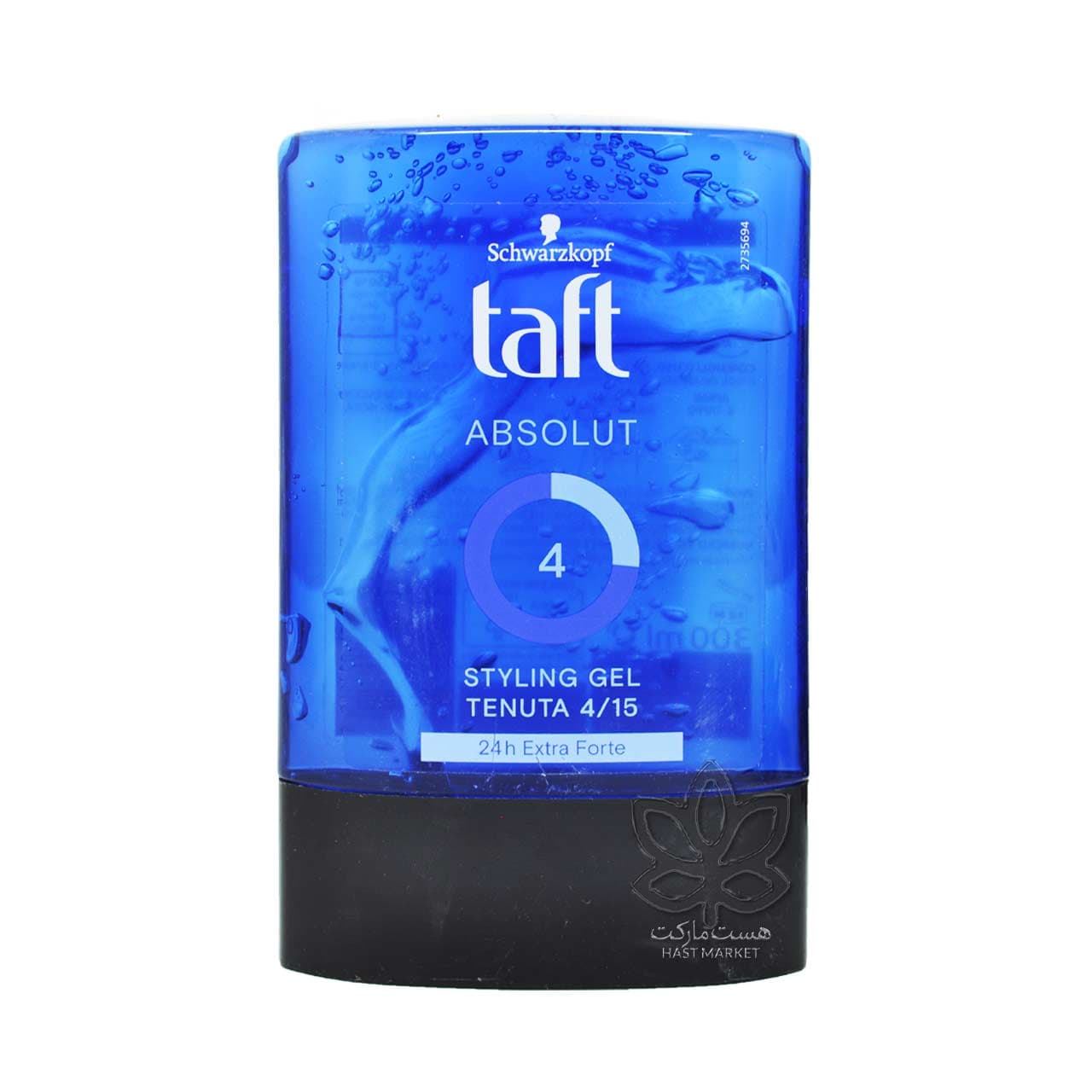 ژل موی متوسط ( شماره 4 ) 300 میل ابسولوت تافت شوارزکف – taft