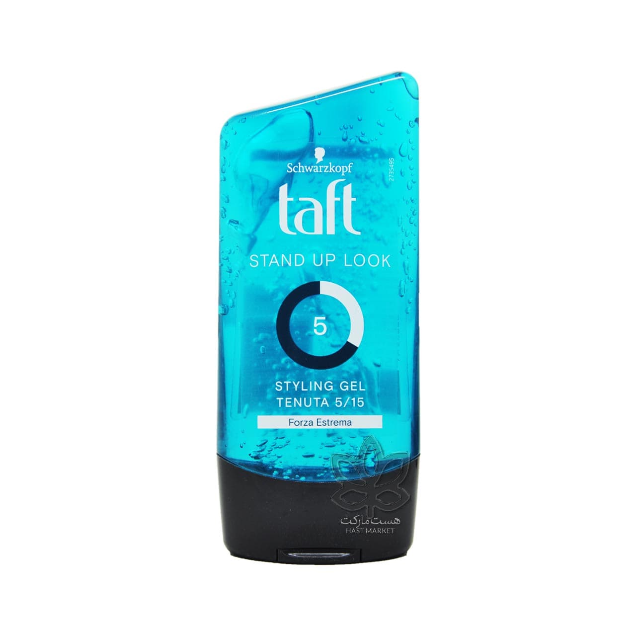 ژل موی متوسط ( شماره 5 ) 150 میل استند آپ لوک تافت شوارزکف – taft