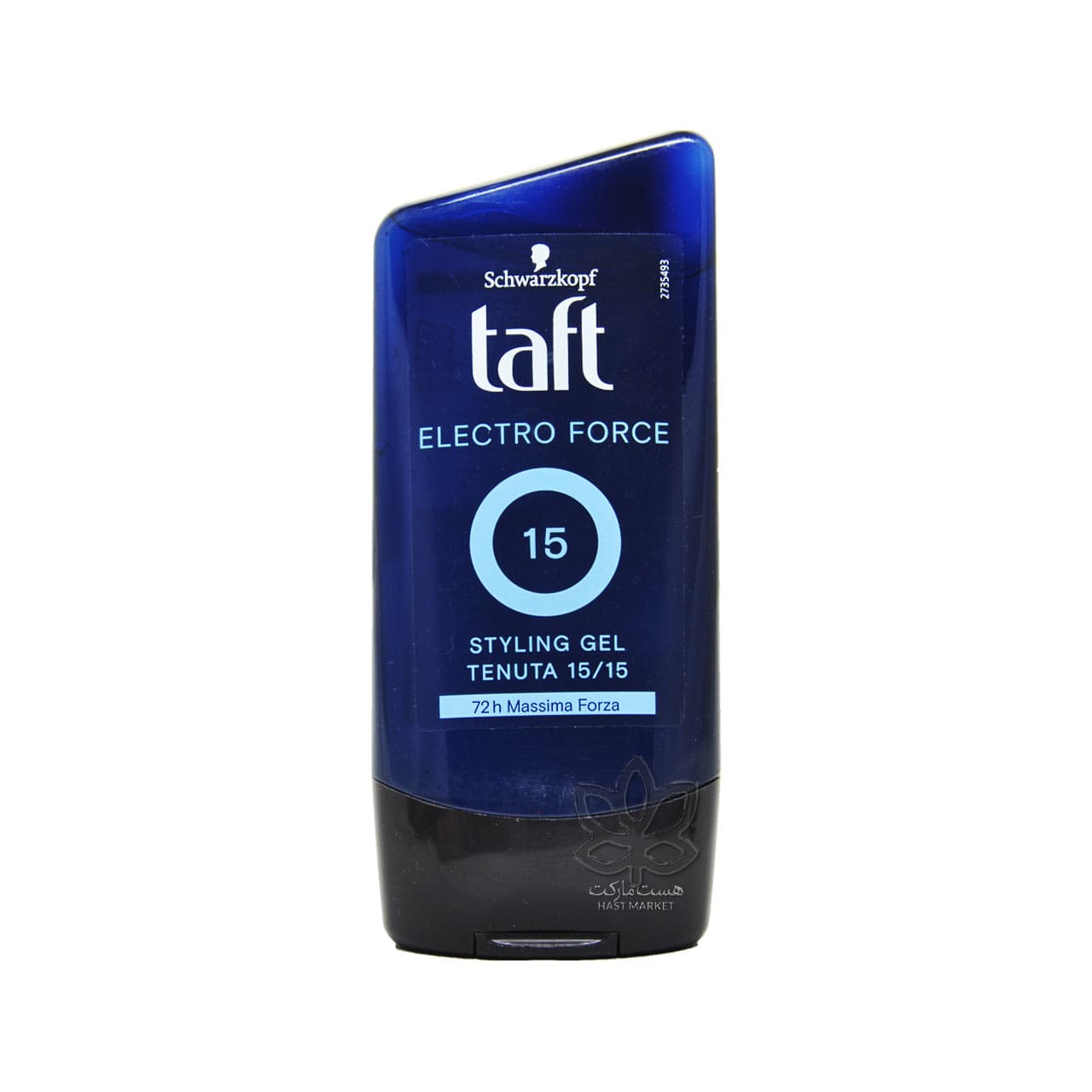 ژل موی چسبی خیلی قوی ( شماره 15 ) 150 میل الکترو فورس تافت شوارزکف – taft