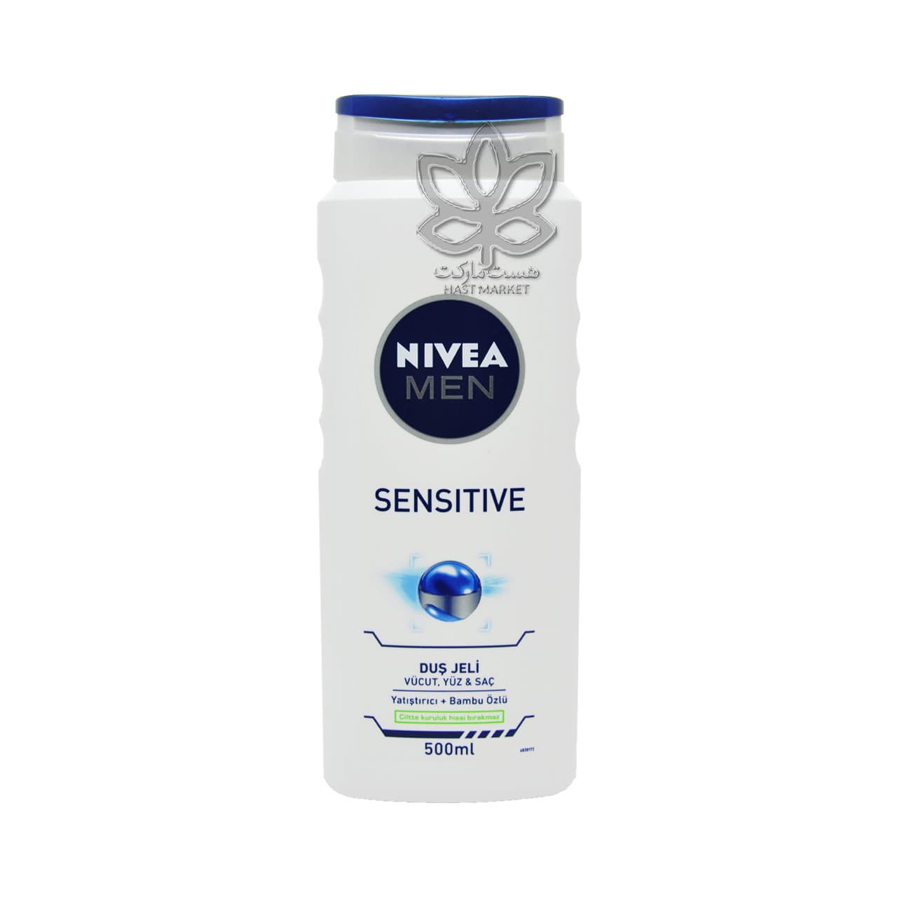 شامپو سر و بدن آقایان سنسیتیو ( پوست های حساس ) ۵۰۰ میل نیوآ – nivea