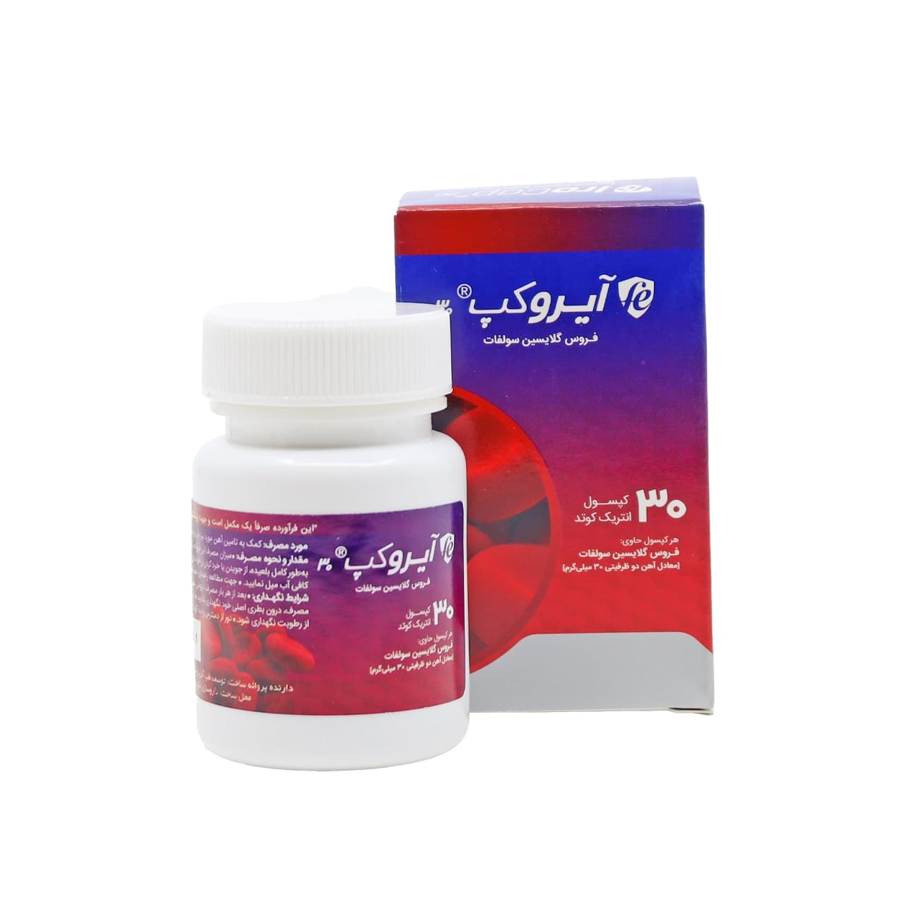 کپسول آیروکپ آدریان 30 عدد
