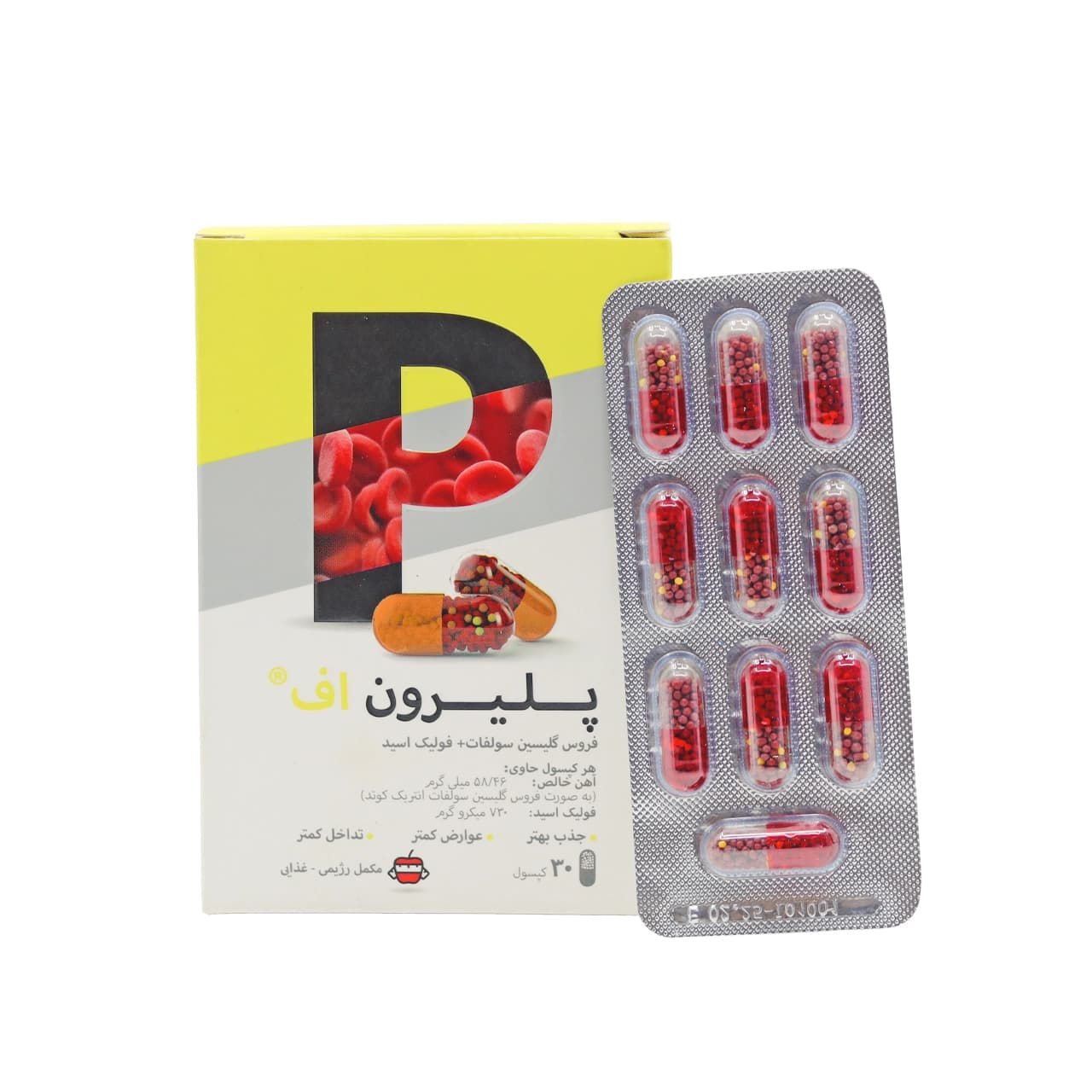 کپسول پلیرون اف تسنیم 30 عدد