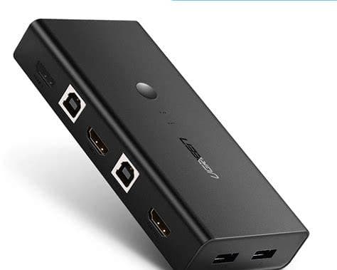 سوییچ KVM HDMI یوگرین UGREEN CM200 50744 دو پورت 4K@30Hz
