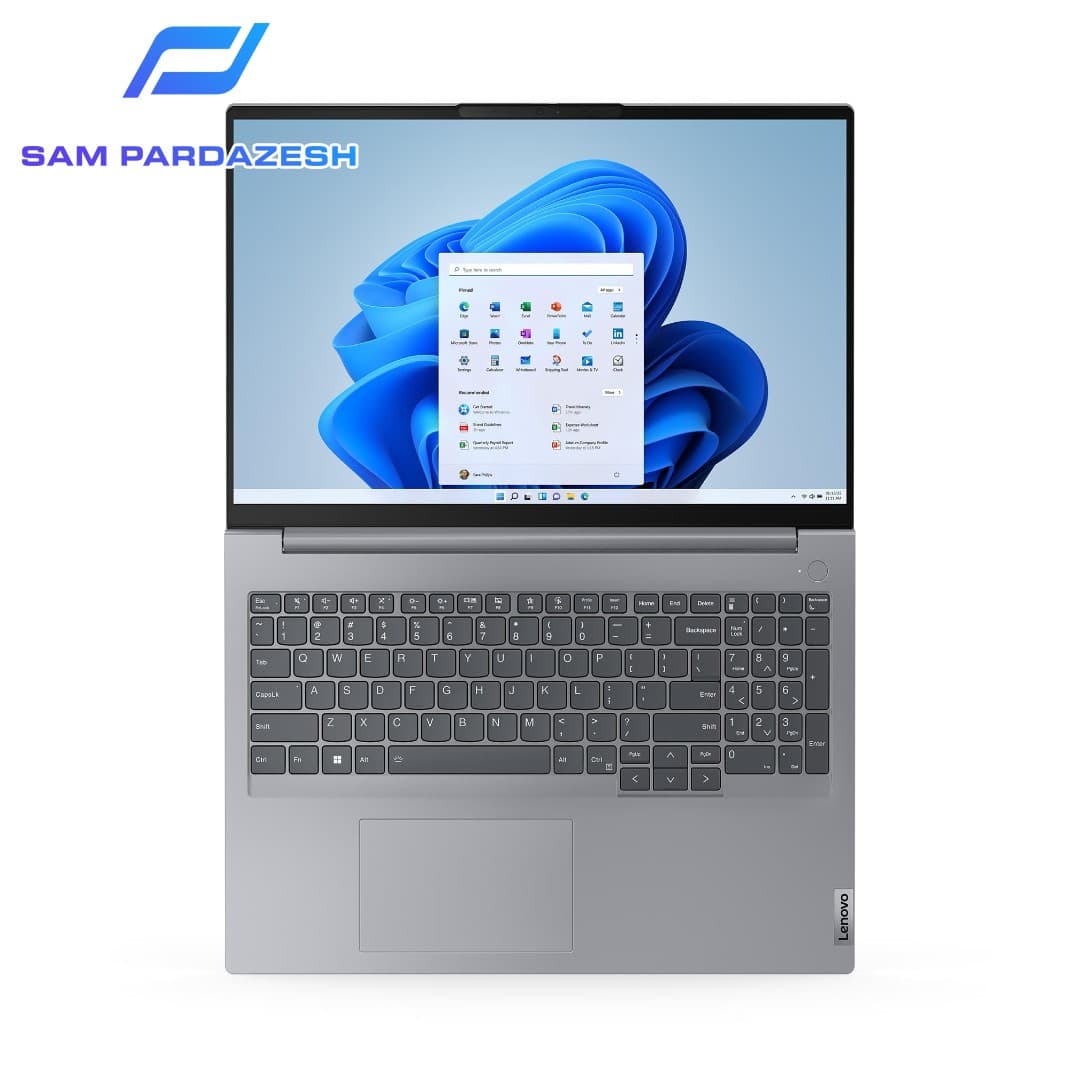 لپ تاپ لنوو 16 اینچی Lenovo ThinkBook 16 G6 Core i3 1315U 32GB 1TB SSD Intel — تصویر ۵