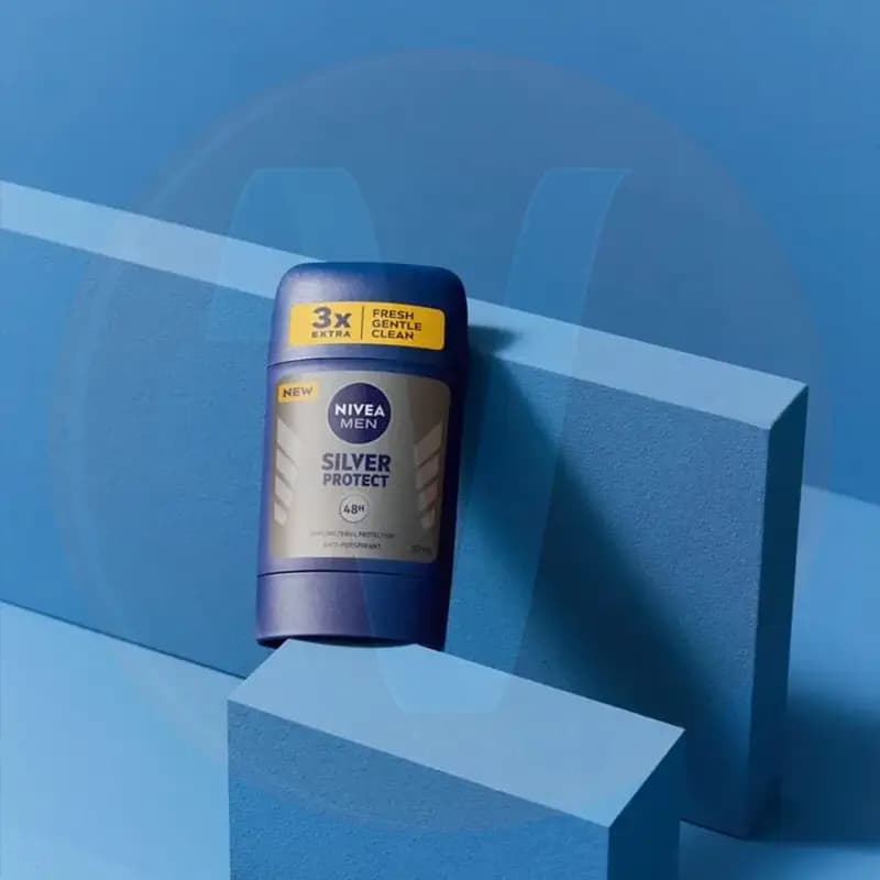 مام استیک مردانه نیوا Silver Protect حجم 50 میل — تصویر ۵