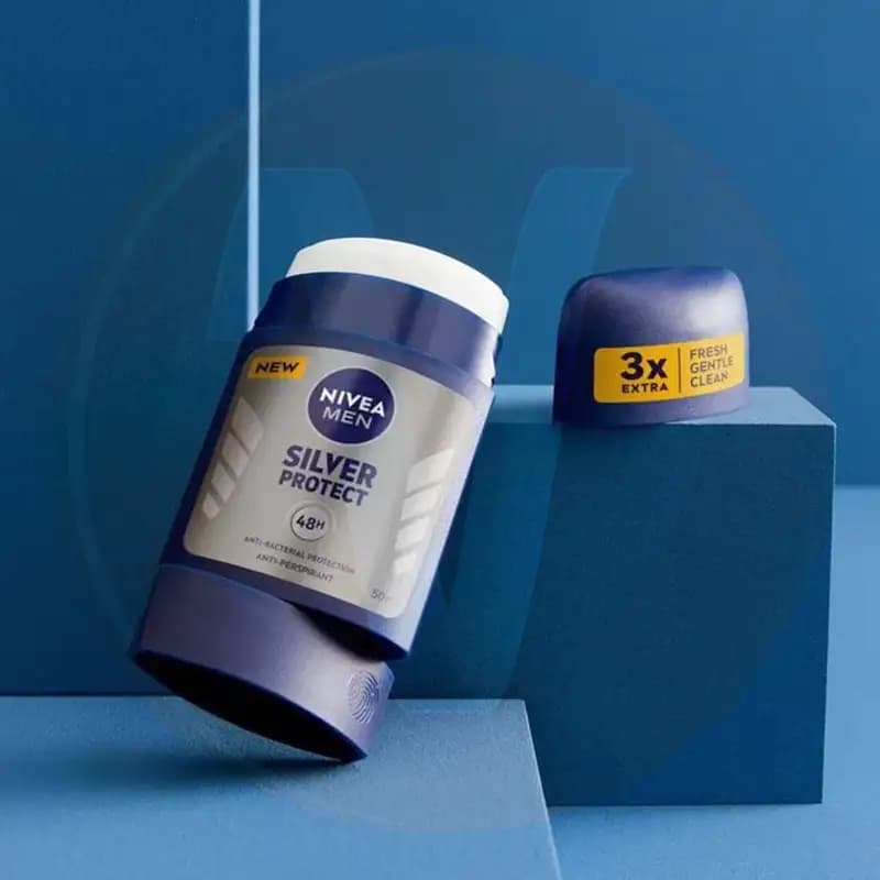 مام استیک مردانه نیوا Silver Protect حجم 50 میل — تصویر ۶