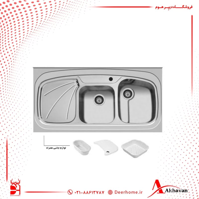 سینک اخوان کد 25 روکار — تصویر ۶