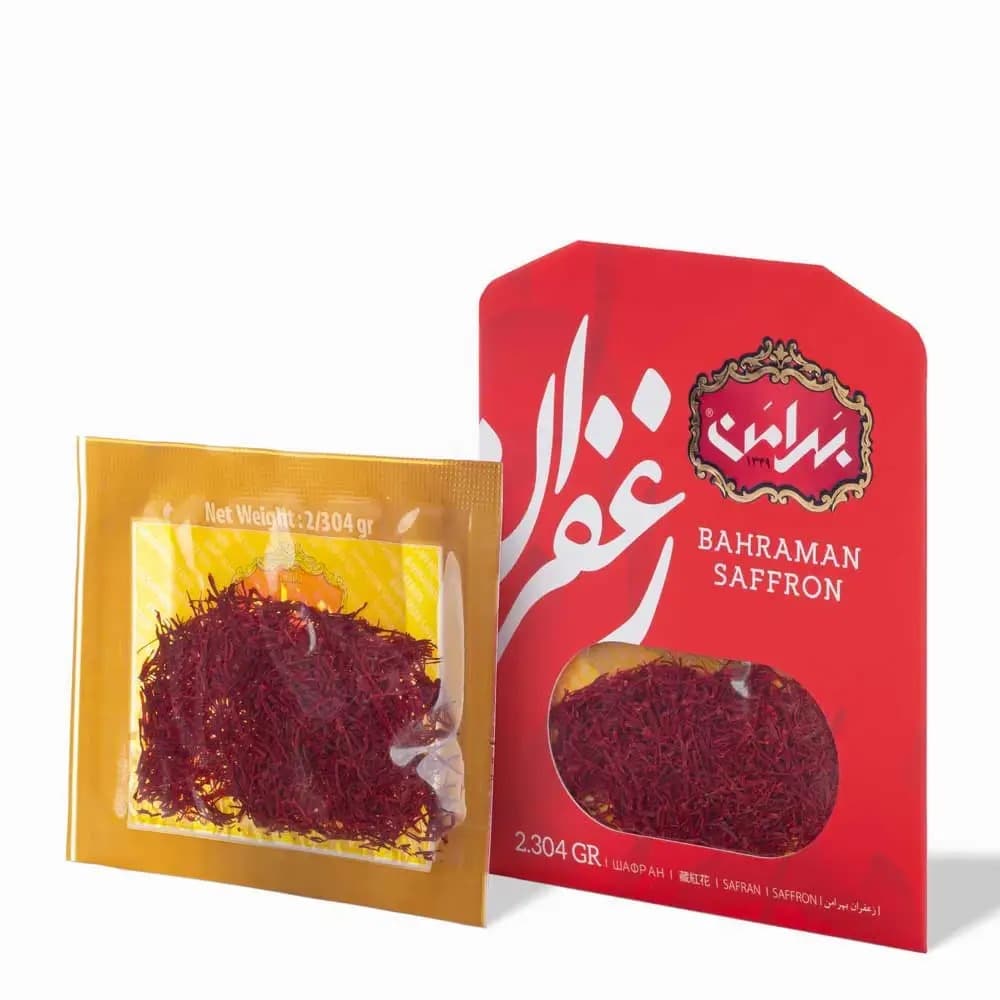 زعفران 2/304 گرم (نیم مثقال) پاکت — تصویر ۸
