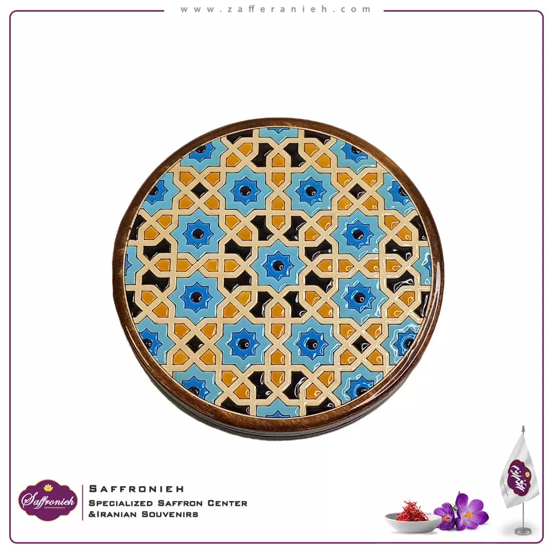 پک هدیه چوبی نقاشی شده مدل مهتاب — تصویر ۷