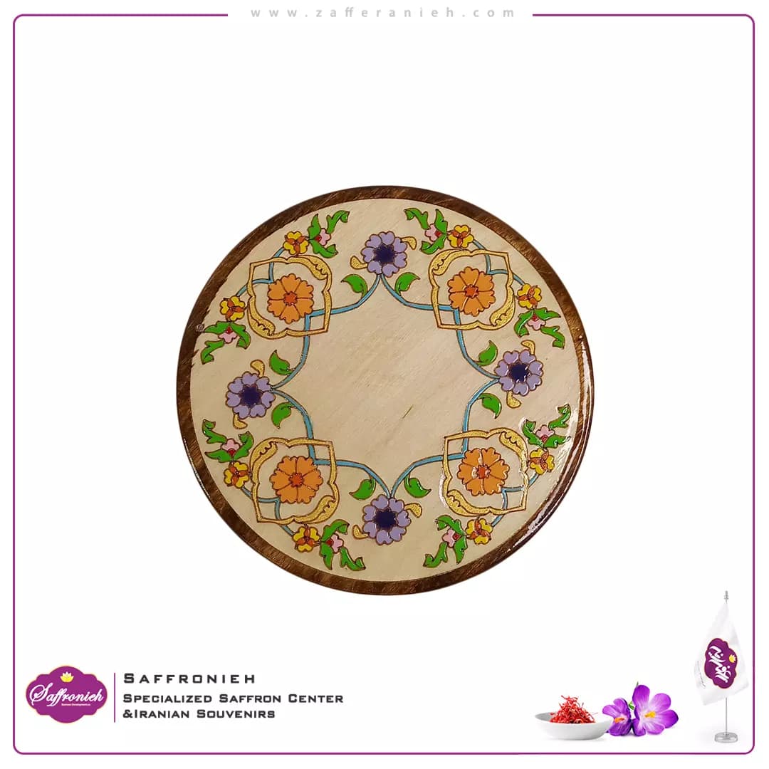پک هدیه چوبی نقاشی شده مدل مهتاب — تصویر ۳