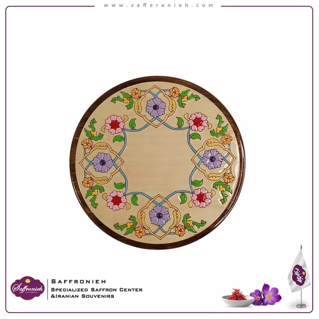 پک هدیه چوبی نقاشی شده مدل مهتاب — تصویر ۵