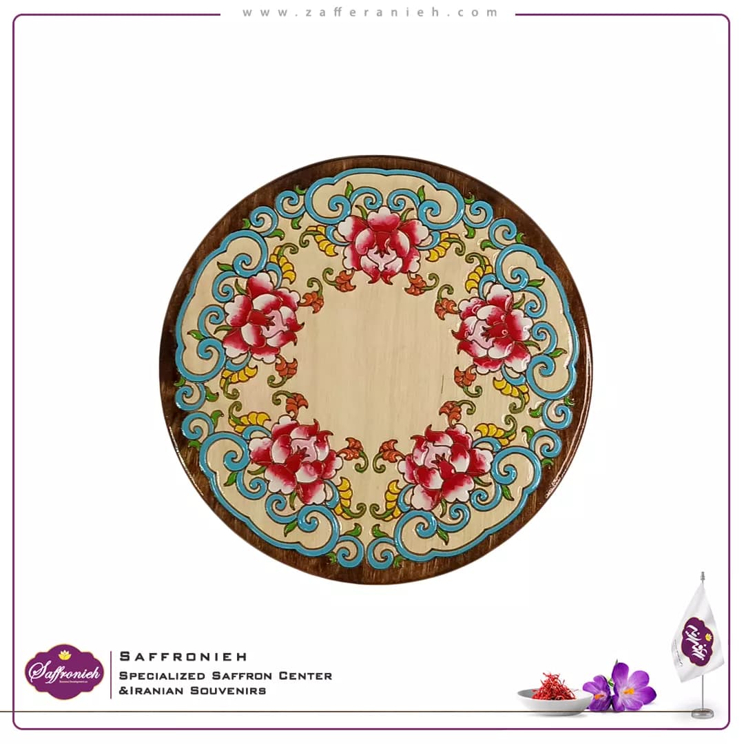پک هدیه چوبی نقاشی شده مدل مهتاب