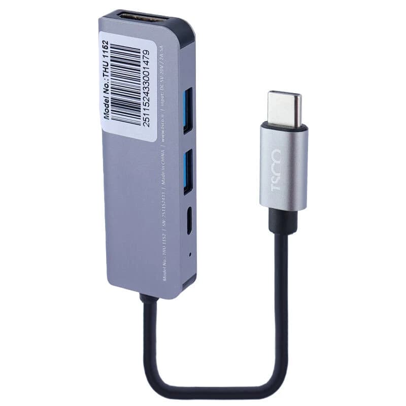 هاب 4 پورت Type-C تسکو THU 1152 — تصویر ۲