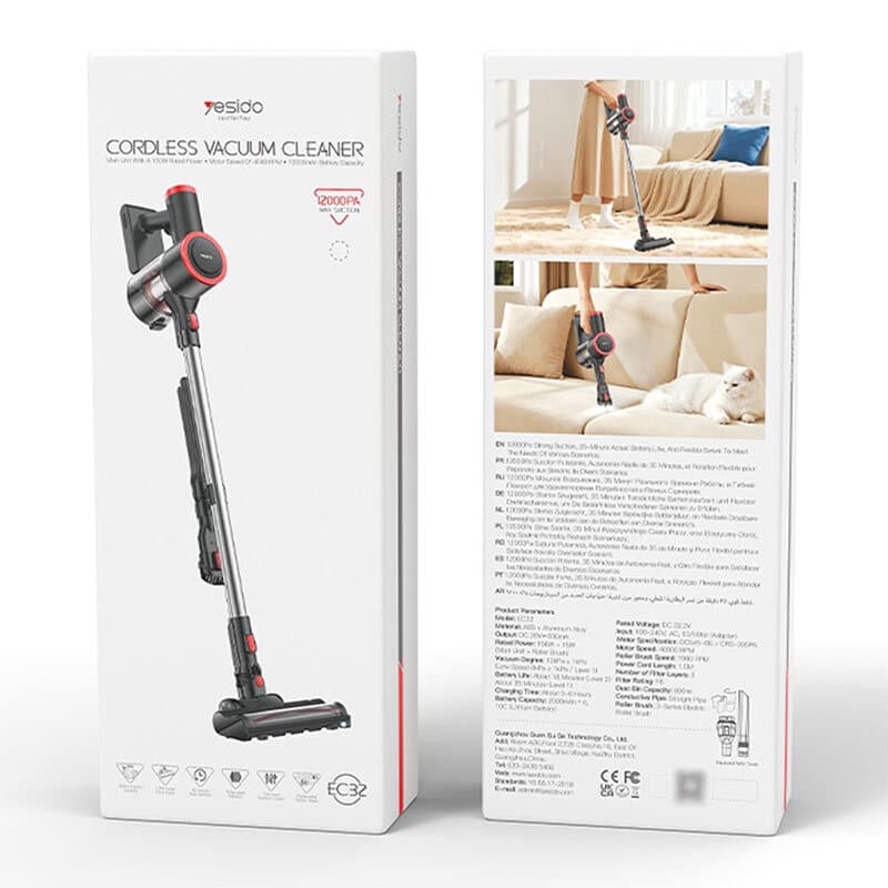 جارو شارژی یسیدو Yesido EC32 150W — تصویر ۱۱