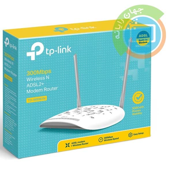 مودم روتر TP-LINK TD W8961N Ver: 5.0 — تصویر ۲