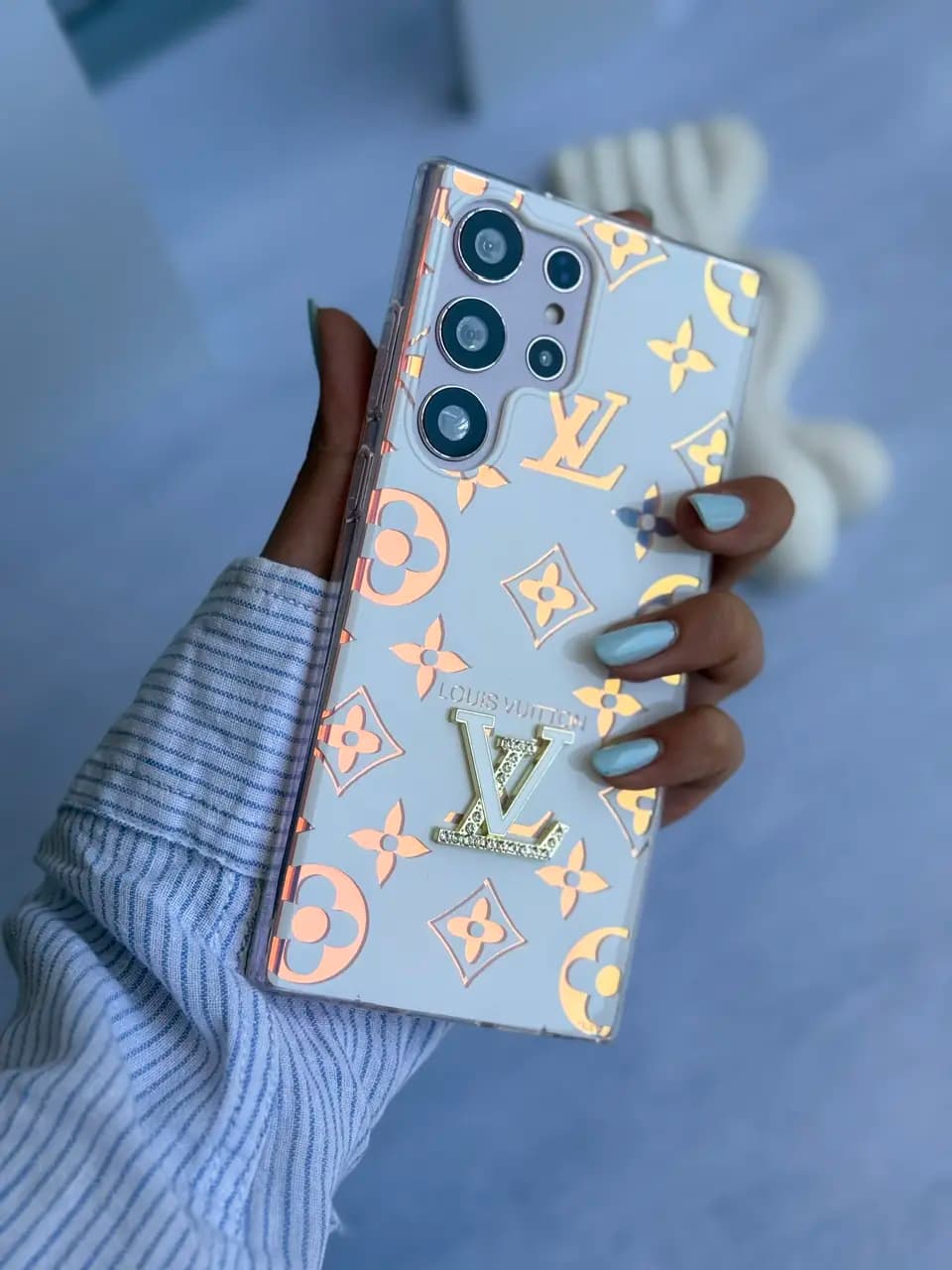 قاب Louis Vuitton هولوگرامی سامسونگ و شیائومی (کدC2221)