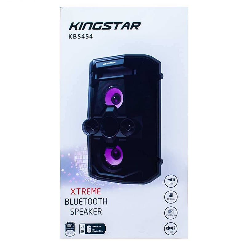 اسپیکر بلوتوثی KBS454 کینگ استار — تصویر ۷
